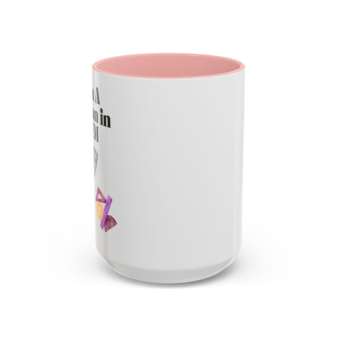 'I Am A Woman In STEM' Accent Coffee Mug