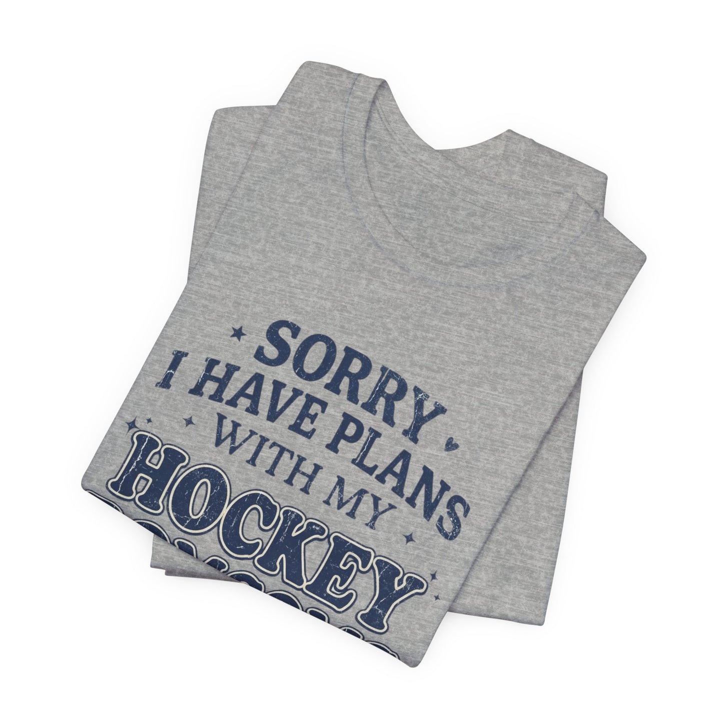 Sorry I Have Plans With My Hockey Romcoms Shirt, Hockey Romance Booktok Tee, Sports Romance Reader Sweatshirt