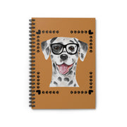 Geeky Good Dalmatian Spiral Notebook