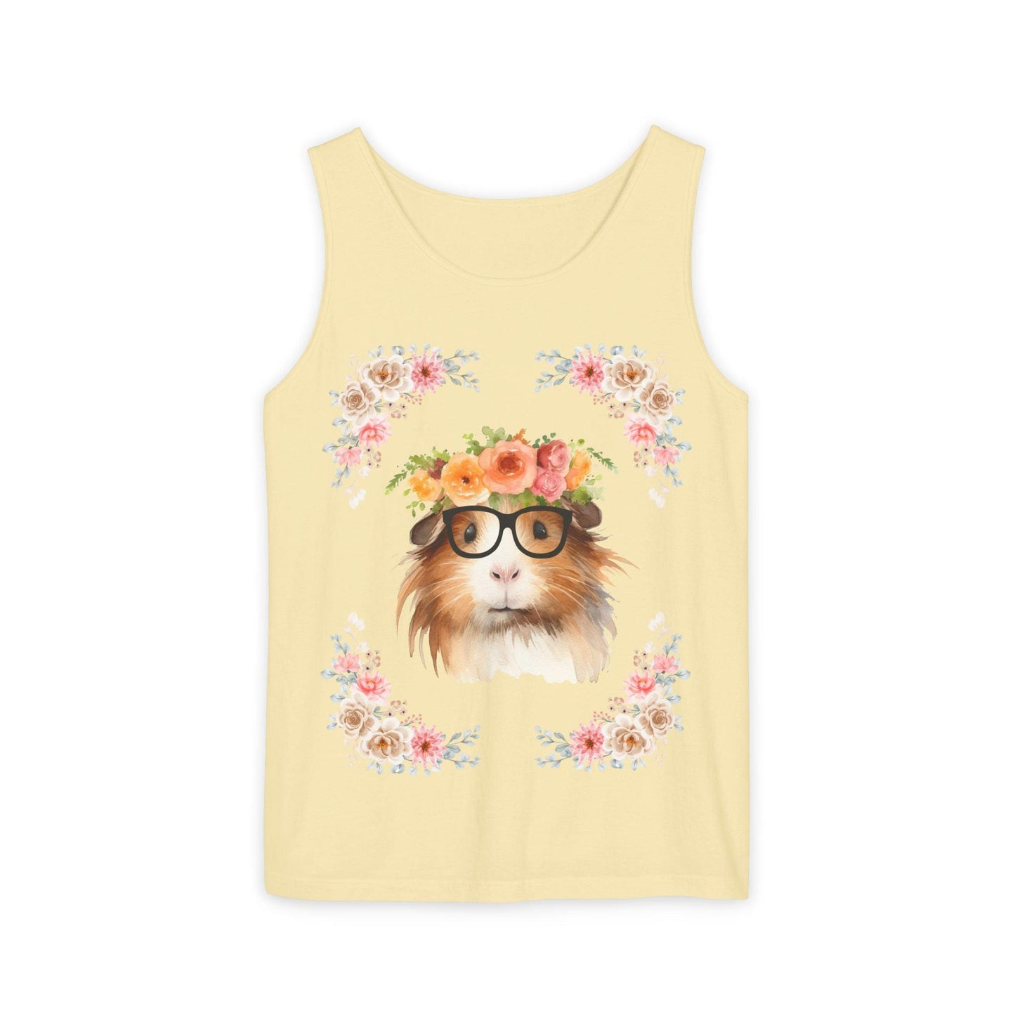 Geeky Goddess Guinea Pig Unisex Tank Top
