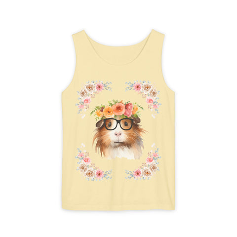Geeky Goddess Guinea Pig Unisex Tank Top