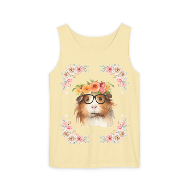 Geeky Goddess Guinea Pig Unisex Tank Top