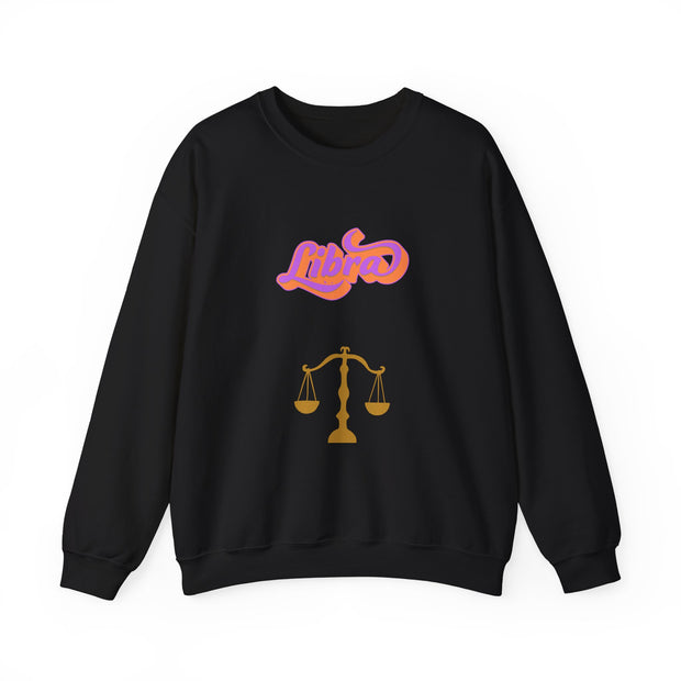 'Libra' Zodiac Unisex Crewneck Sweatshirt