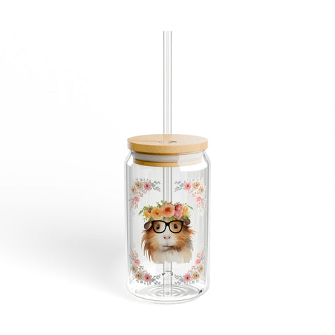 Geeky Goddess Guinea Pig Sipper Glass