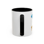 'Aries' Zodiac Accent Coffee Mug