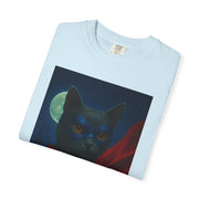 Superhero Dark Gray Cat Unisex T-shirt