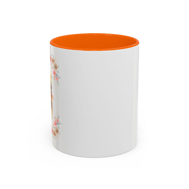 Geeky Goddess Guinea Pig Accent Coffee Mug