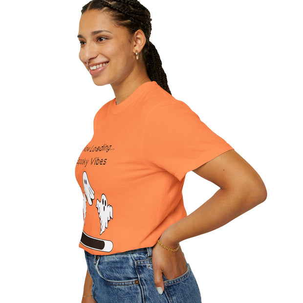 'Now Loading...Spooky Vibes' Unisex T-Shirt