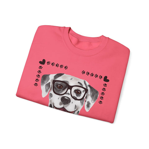 Geeky Good Dalmatian Unisex Crewneck Sweatshirt