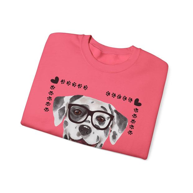 Geeky Good Dalmatian Unisex Crewneck Sweatshirt