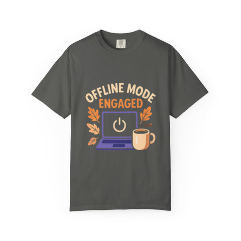 Offline Mode Engaged T-Shirt | Cozy Relaxation Tee, Perfect for Stay-at-Home Days, Unisex Gift for Tech Lovers, Cute Coffee Lover [...]