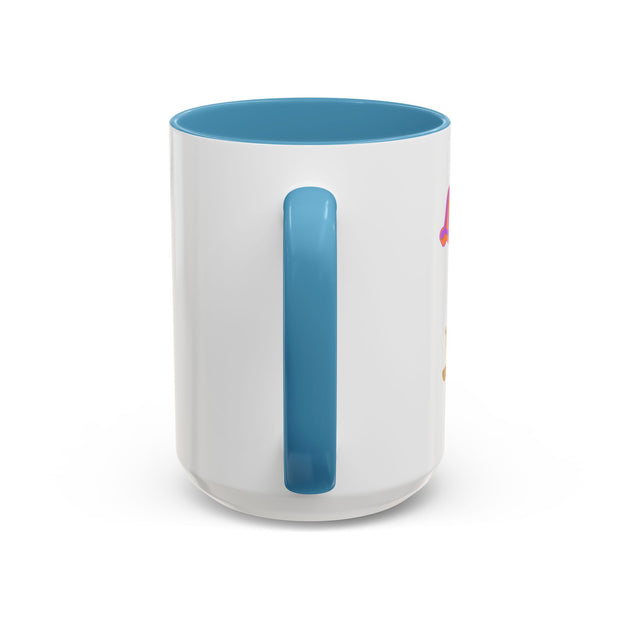 'Libra' Zodiac Accent Coffee Mug