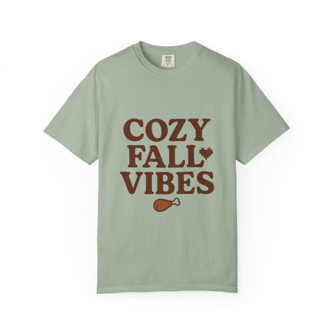 Cozy Fall Vibes T-shirt, Autumn Style Tee, Unisex Shirt for Casual Wear, Thanksgiving Apparel, Comfortable Everyday Outfits