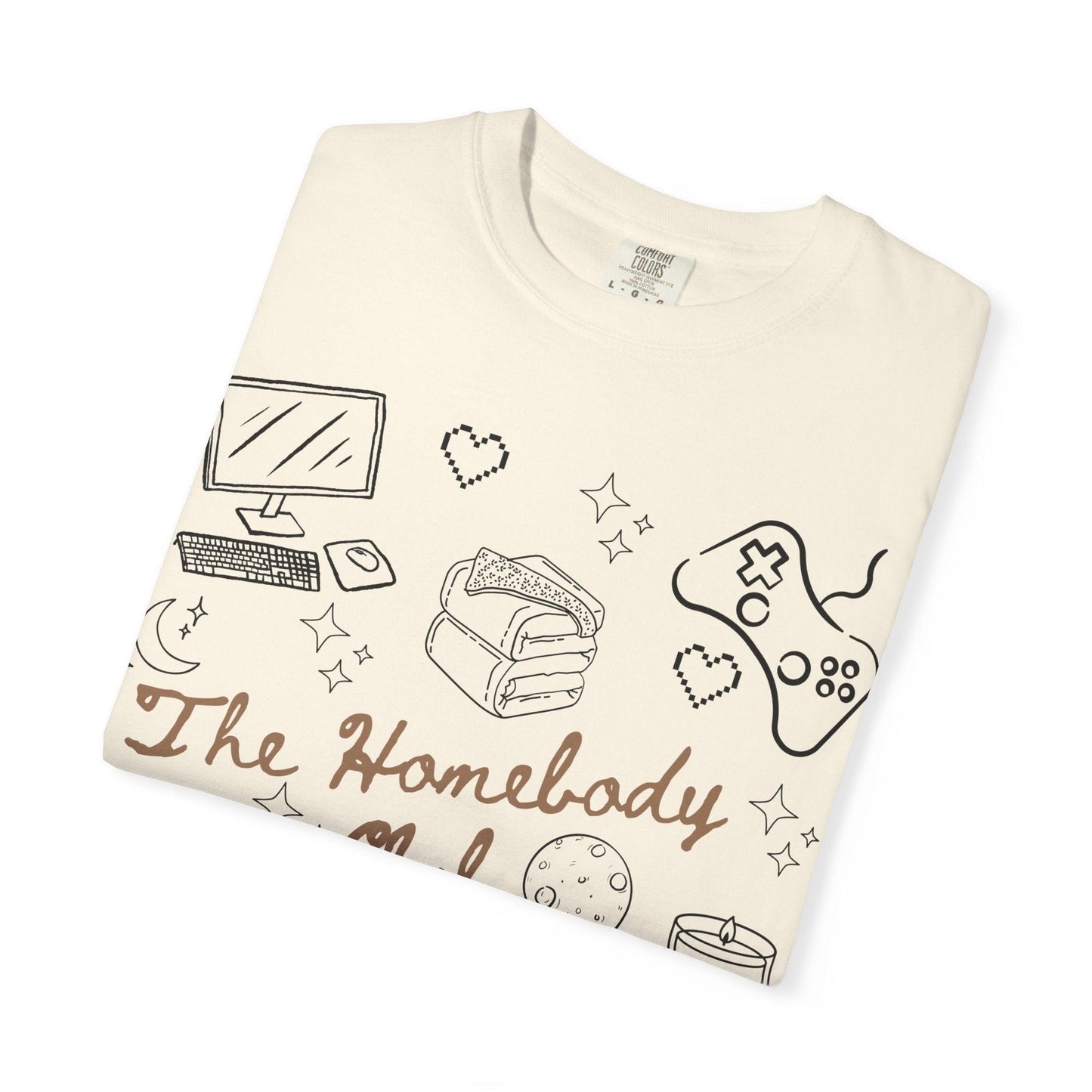 The Homebody Club T-Shirt | Cozy Vintage Style | Gift for Introverts | Home Lovers Tee | Cute Casual Wear | Relaxed Vibes Shirt