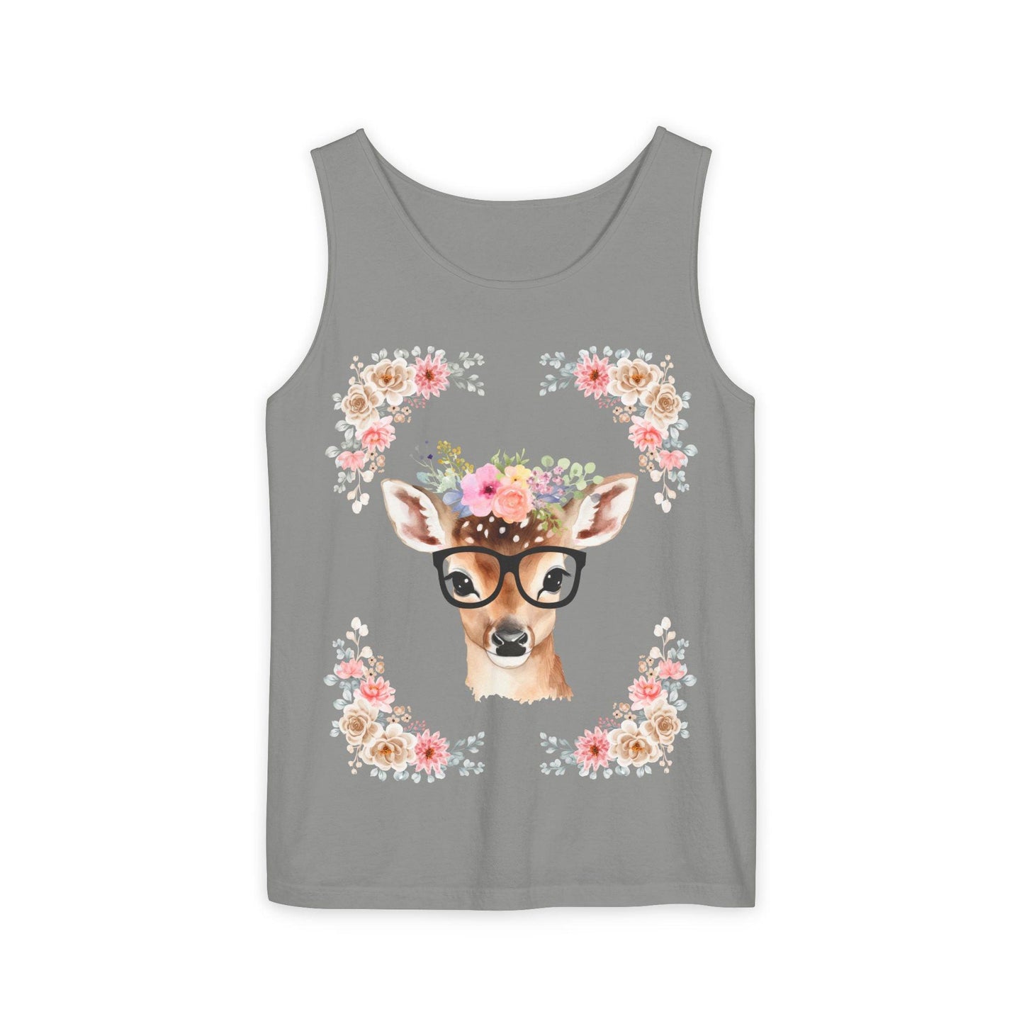 Geeky Goddess Deer Unisex Tank Top