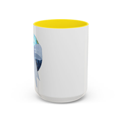 Earth Wrapped In A Bow Accent Coffee Mug