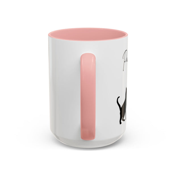 'Paws and Reflect' Cats Accent Coffee Mug