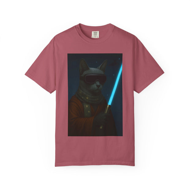 Star Paws Dark Gray Cat Unisex T-shirt