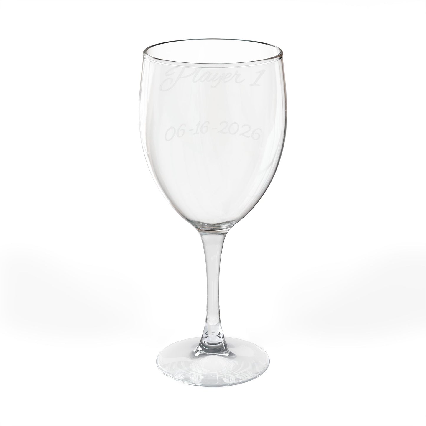 Player 1 Has Joined the Party Wine Glass, Personalized Gamer Bride Glass, Custom Wedding Wine Glass, Bridal Gift
