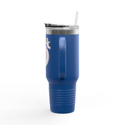 Astronaut Flying To The Moon Insulated Travel Mug, 40oz