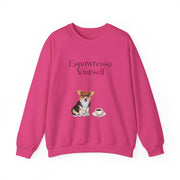 'Espawresso Yourself' Unisex Corgi Sweatshirt