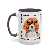 Geeky Good Beagle Accent Coffee Mug