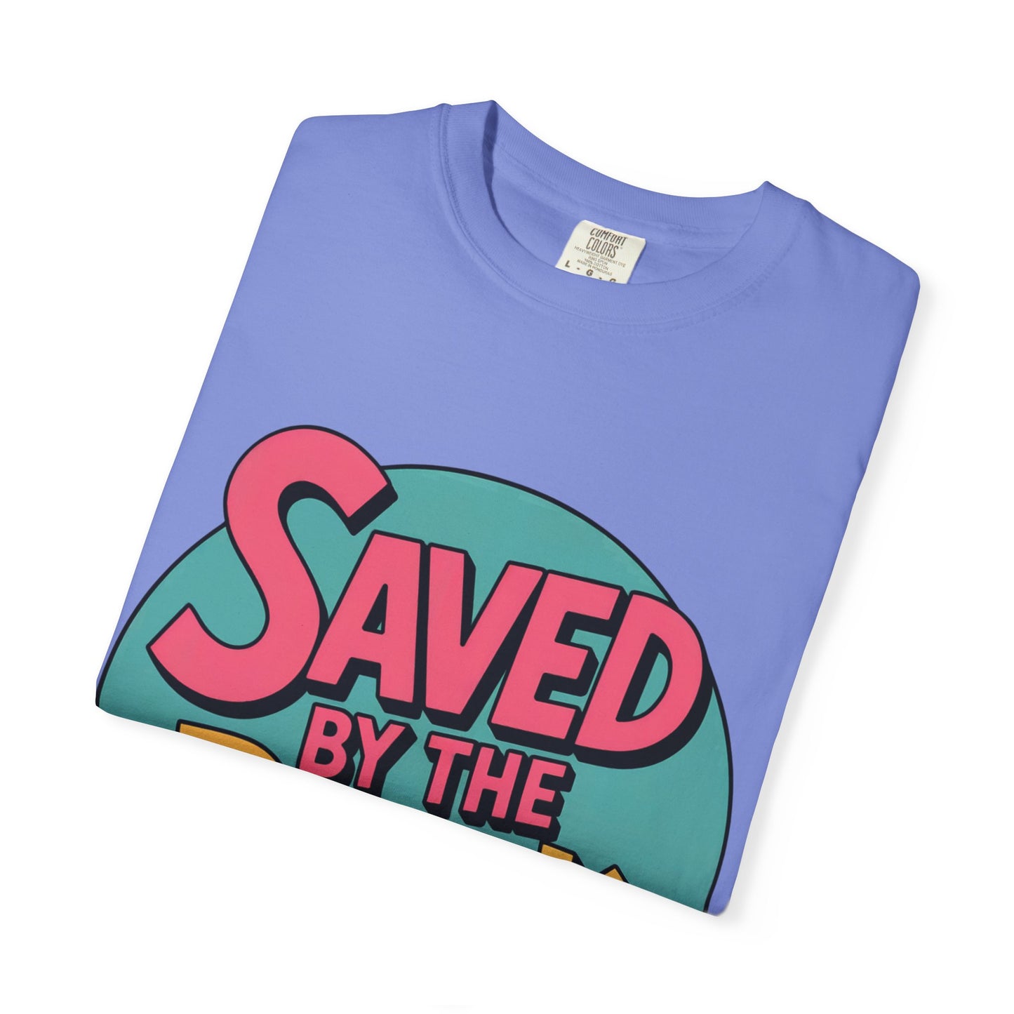 Saved by the Book T-Shirt, Book Lover Graphic Tee, BookTok Reader Shirt, Cute Reading T-Shirt, Library Lover Gift for Women