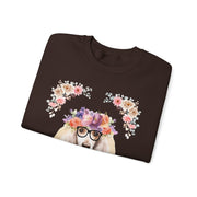 Geeky Goddess French Poodle Unisex Crewneck Sweatshirt