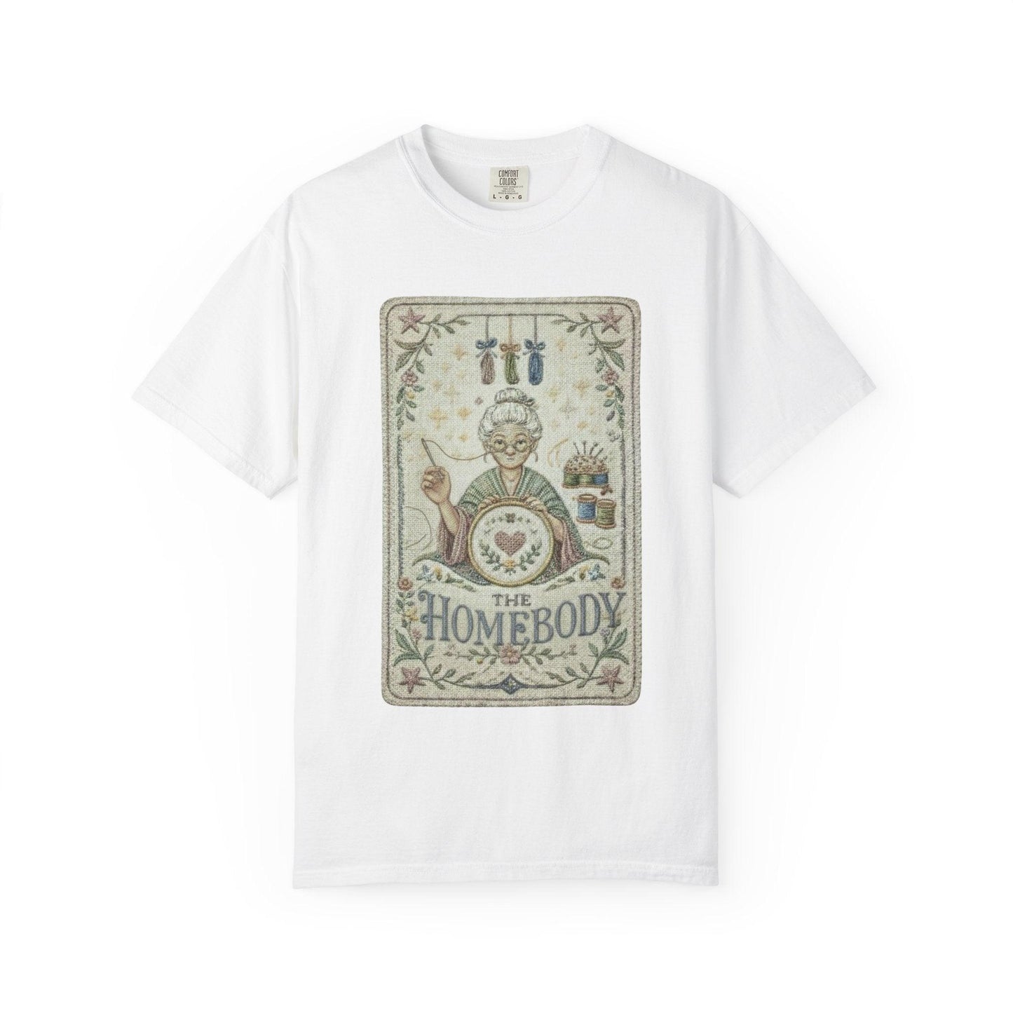 The Homebody Illustration T-shirt | Cozy Vintage Home Cooking Design