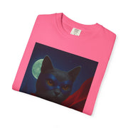 Superhero Dark Gray Cat Unisex T-shirt