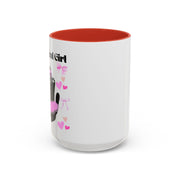 'Meowgical Girl' Accent Coffee Mug