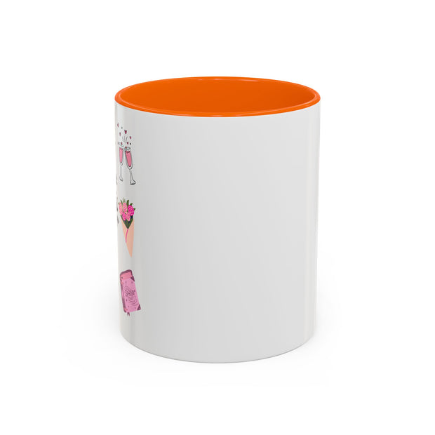 'Side Quest: Bridesmaid Duties' Accent Coffee Mug