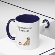 'Espawresso Yourself' Golden Retriever Accent Coffee Mug