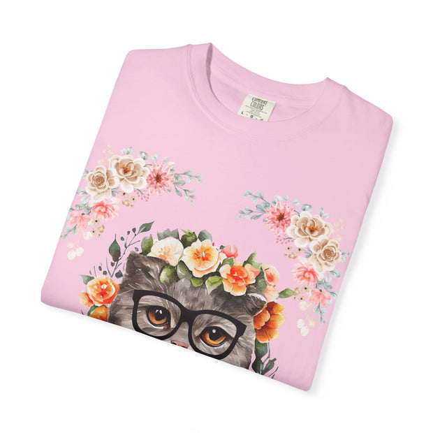 Geeky Goddess Gray Cat Unisex T-Shirt