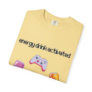 'Energy Drink Activated' Gamer Unisex T-Shirt
