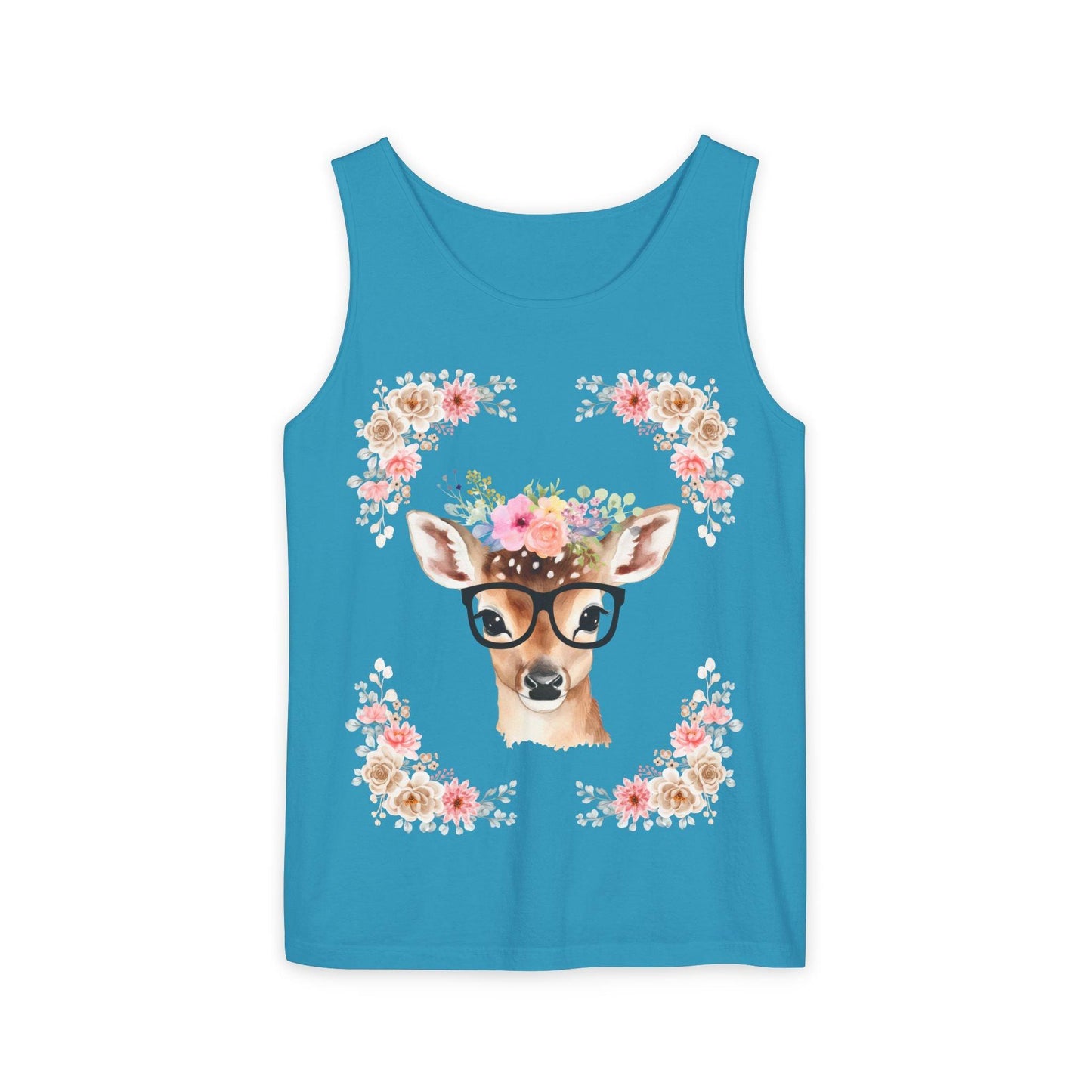 Geeky Goddess Deer Unisex Tank Top