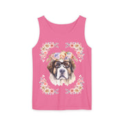Geeky Goddess Saint Bernard Unisex Tank Top