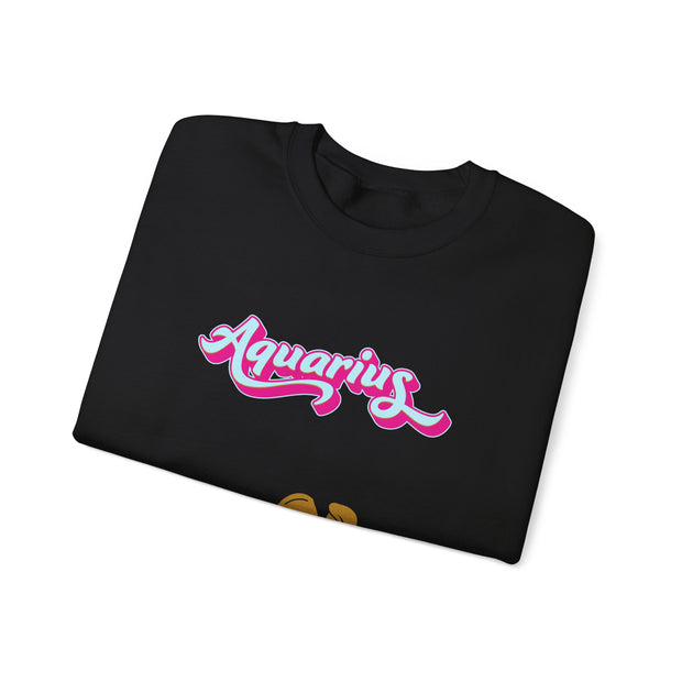 'Aquarius' Zodiac Unisex Crewneck Sweatshirt