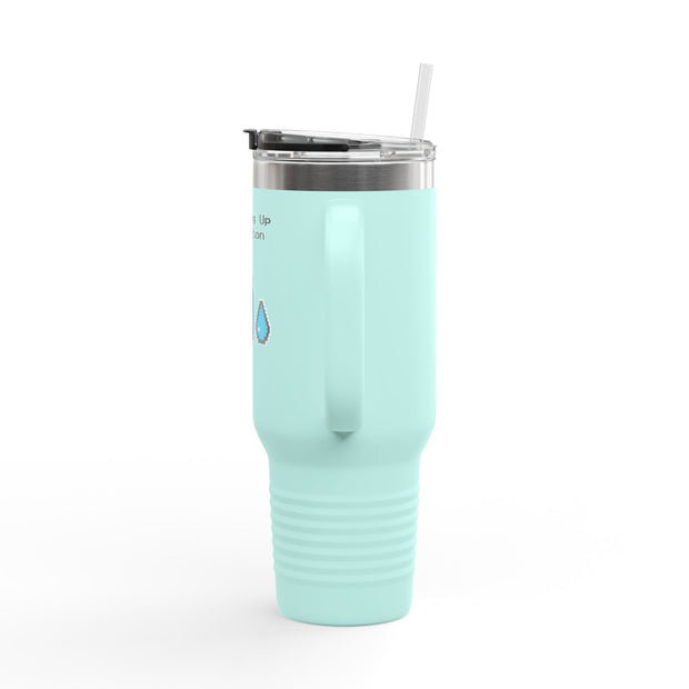 'Leveling Up Hydration' Insulated Travel Mug, 40oz
