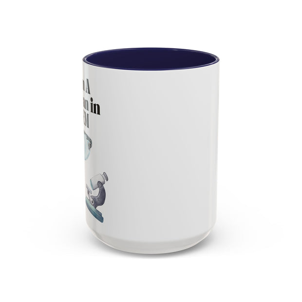 'I Am A Woman In STEM' Scientist Accent Coffee Mug