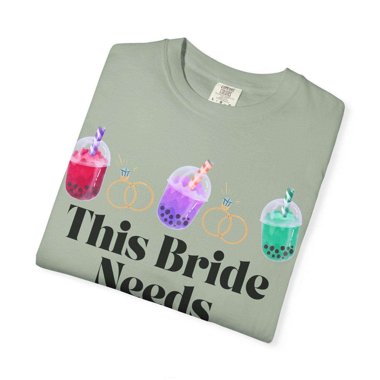 'The Bride Needs Boba' Unisex T-Shirt
