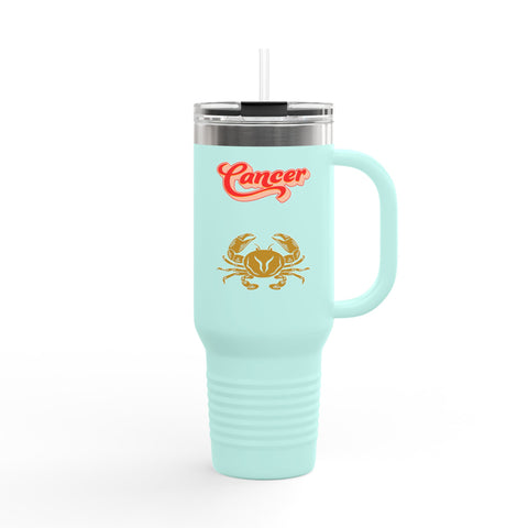 'Cancer' Zodiac Insulated Travel Mug, 40oz