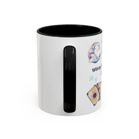 'Witchy, But Make It Cute' Accent Coffee Mug
