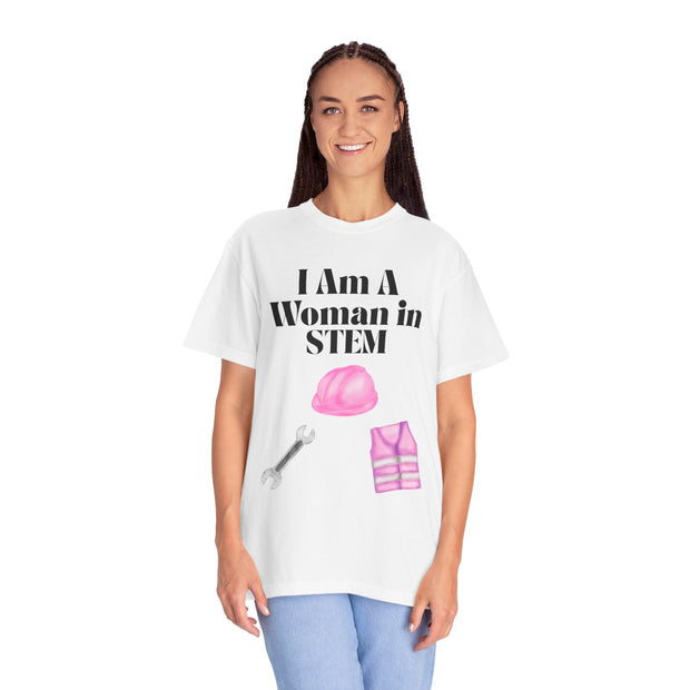 'I Am A Woman in STEM' Engineer Unisex T-Shirt