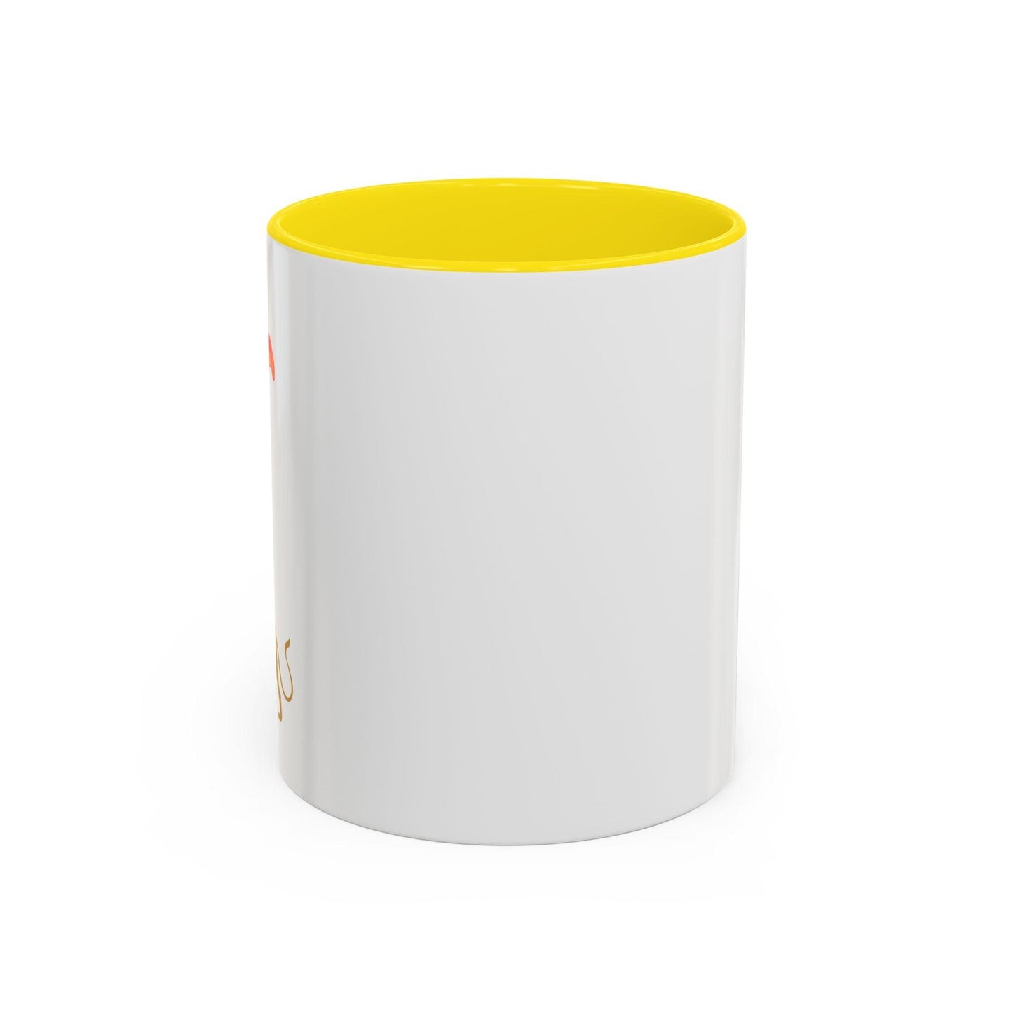 'Leo' Zodiac Accent Coffee Mug