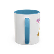 'Aquarius' Zodiac Accent Coffee Mug