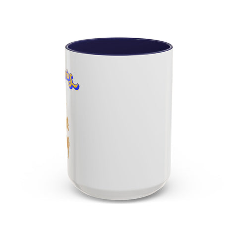 'Sagittarius' Zodiac Accent Coffee Mug