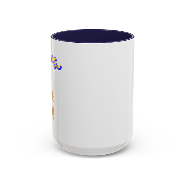 'Sagittarius' Zodiac Accent Coffee Mug