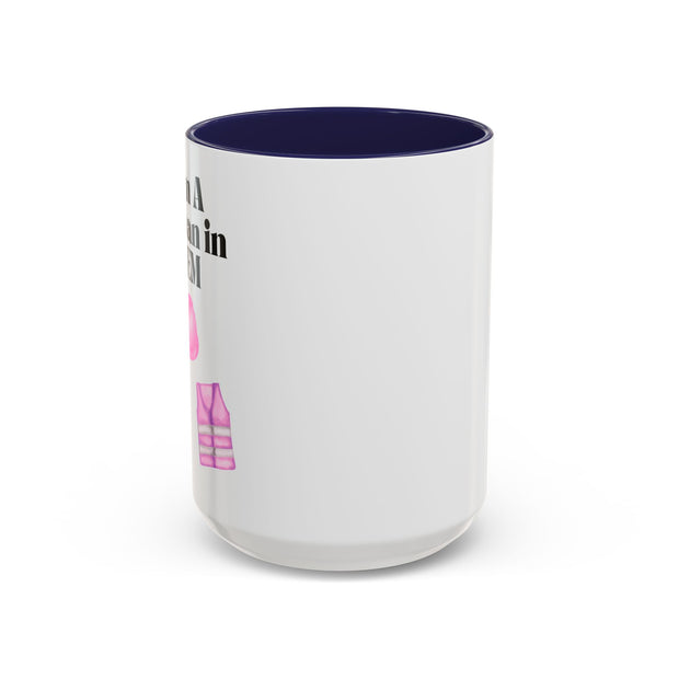 'I Am A Woman In STEM' Engineer Accent Coffee Mug