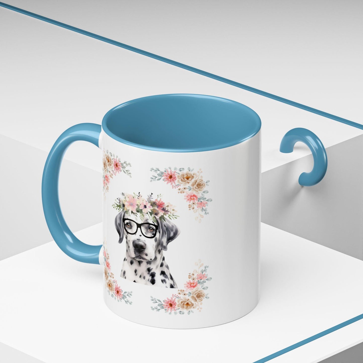 Geeky Goddess Dalmatian Accent Coffee Mug